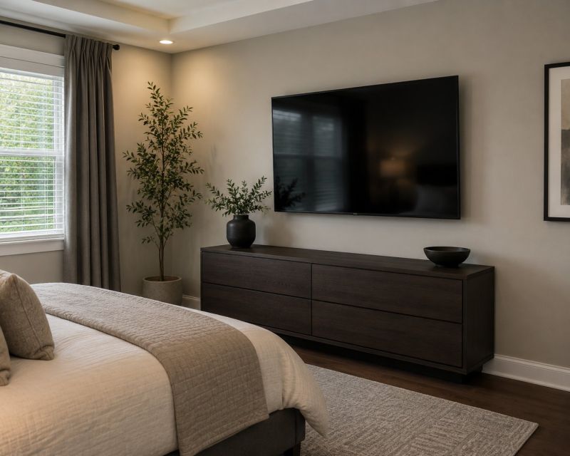 Bedroom TV Mounting in Longmont, CO
