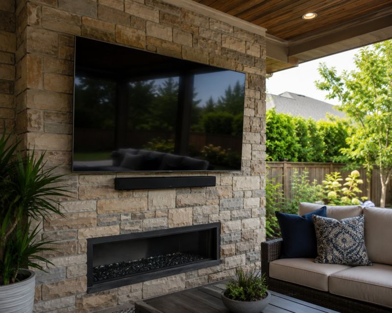 Outdoor TV Mounting in Alpharetta, GA