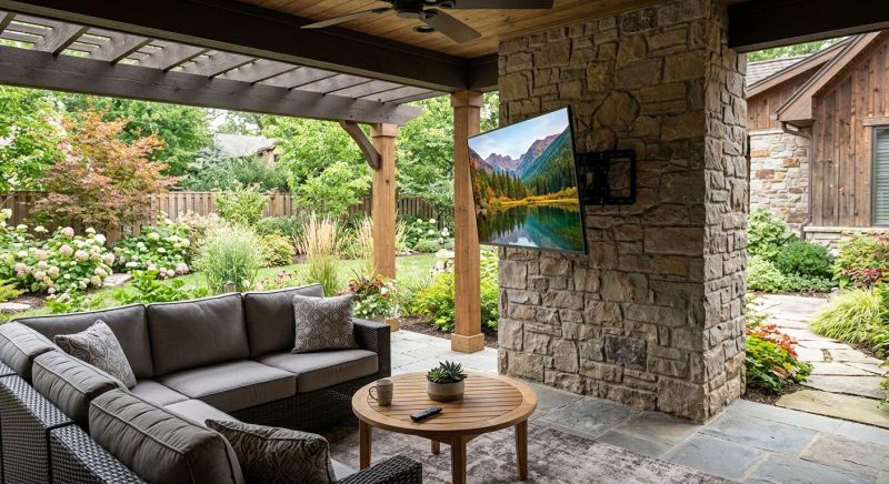 Outdoor TV Mounting in Denver, CO