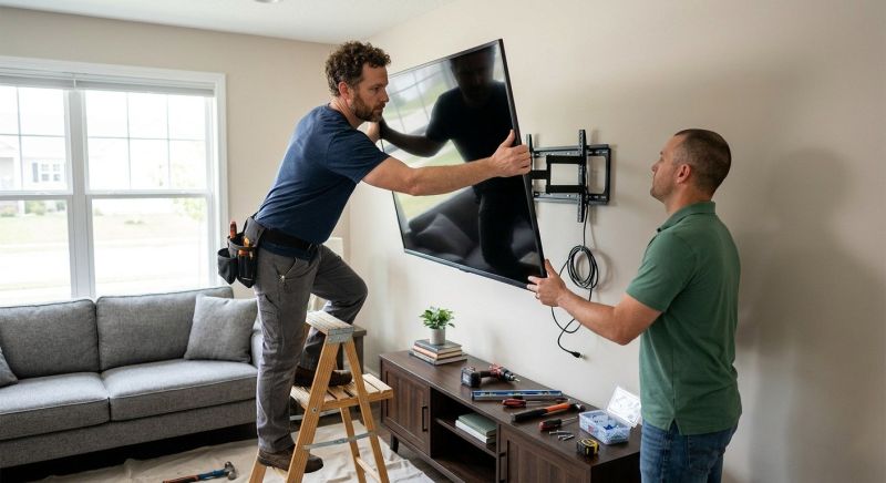 TV Hanging Service in Alpharetta, GA