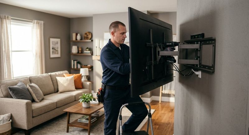 Bedroom Tv Mounting in Olathe, KS